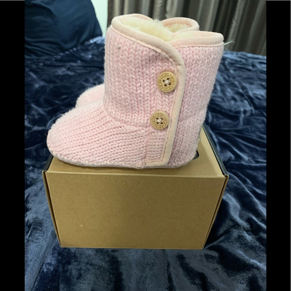 Baby girl pink uggs
